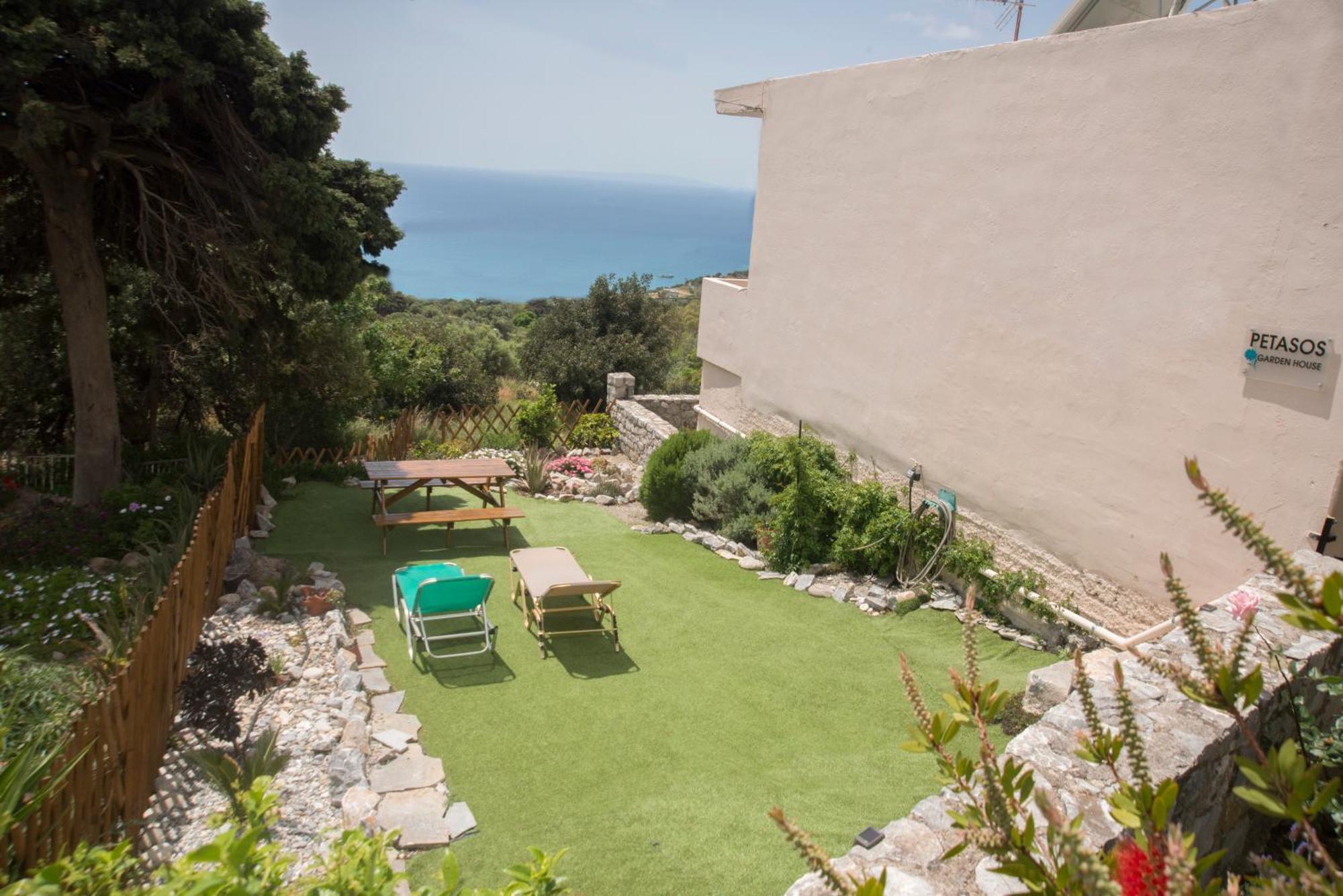 Вилла Petasos House - Garden - Sea View Sellia  Экстерьер фото