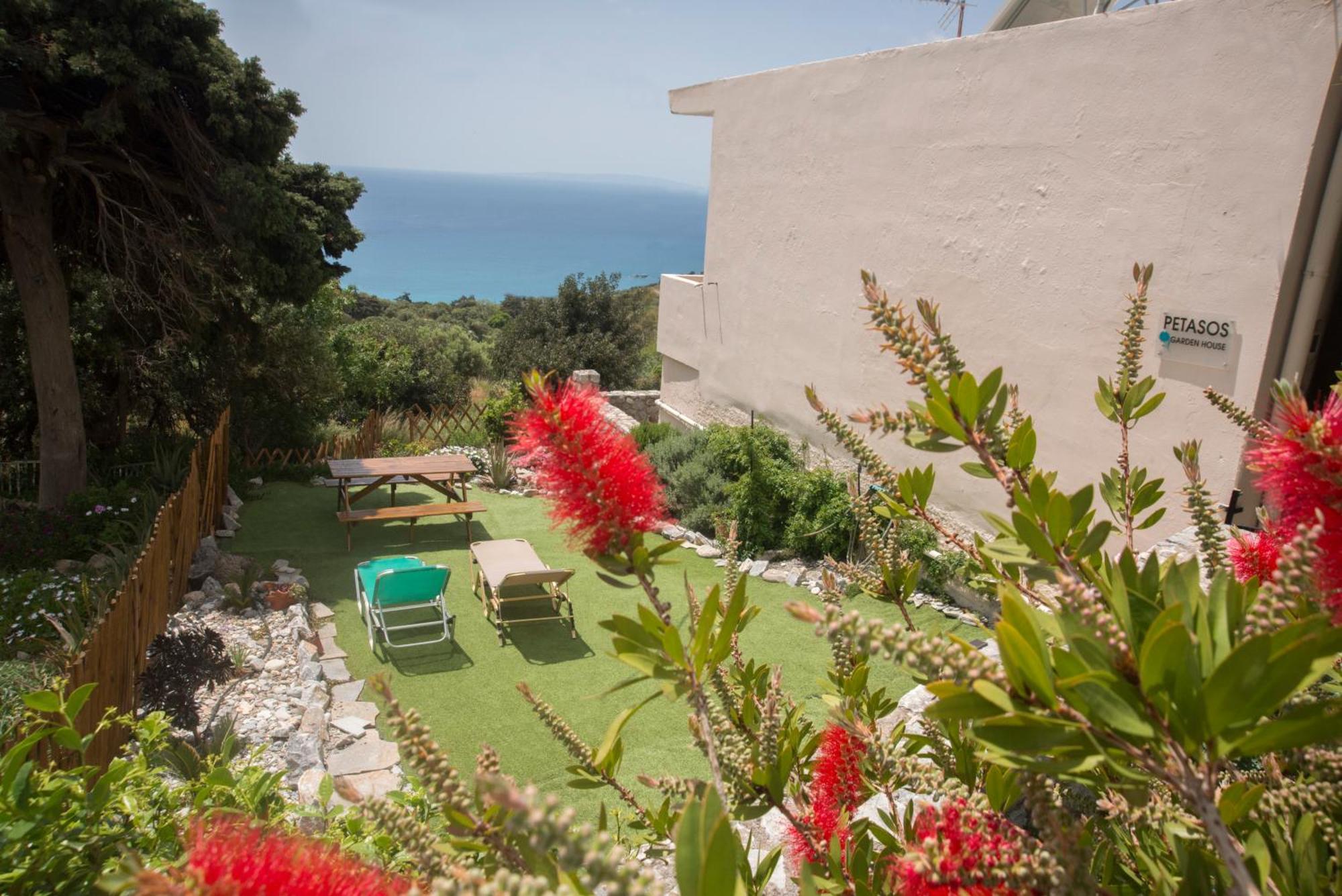 Вилла Petasos House - Garden - Sea View Sellia  Экстерьер фото